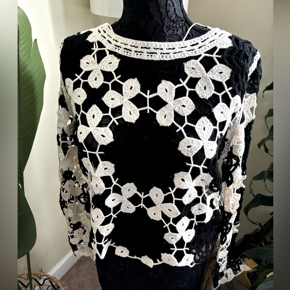 Crochet sweater